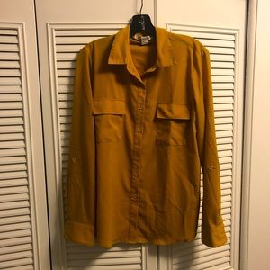 Mustard blouse